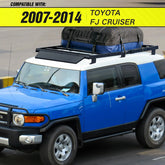 4 LED Lights Roof Rack Cargo Basket Compatible with 2021-2025 Ford Bronco Hardtop 4-Door | Yzona